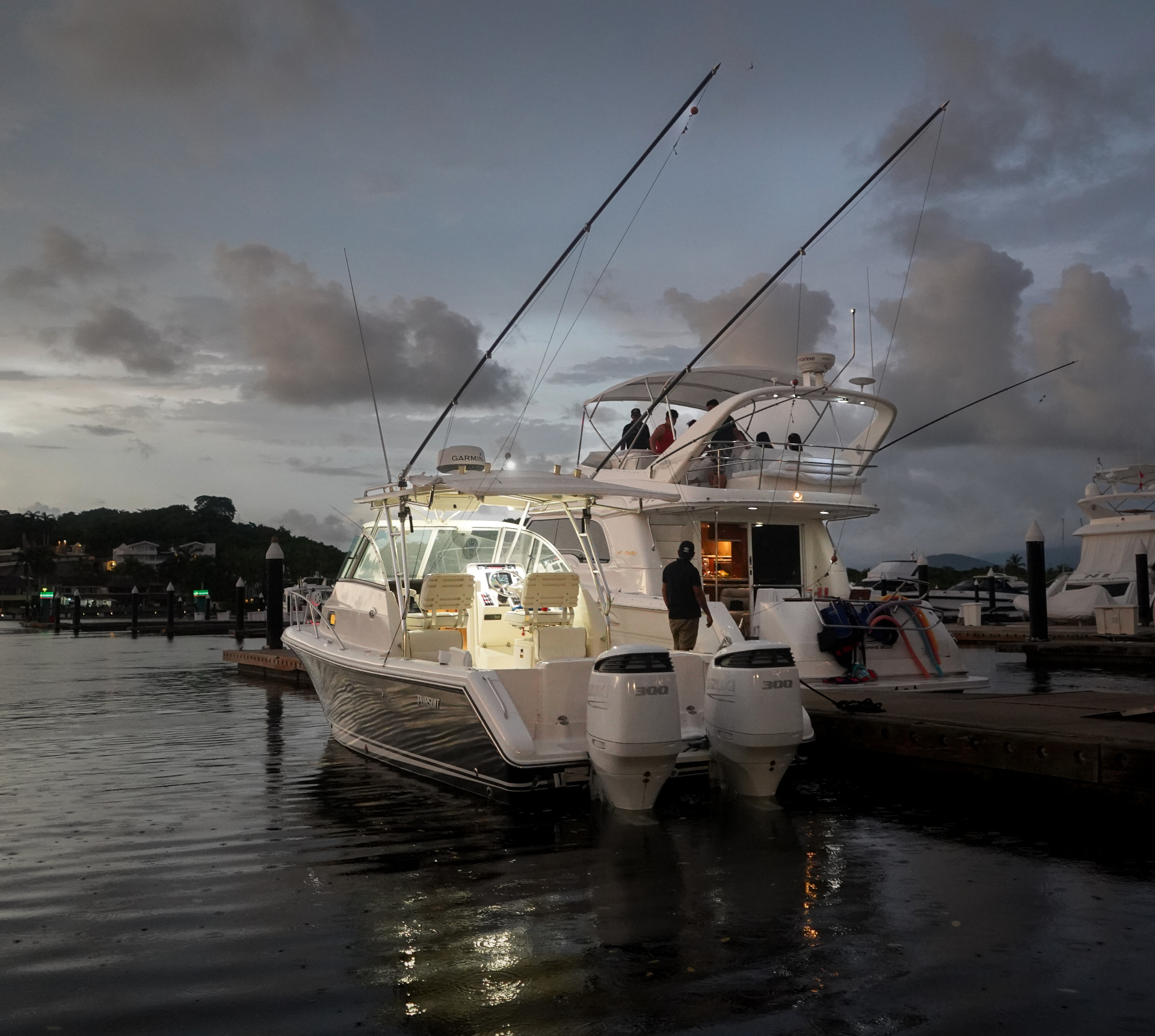Torrojo at the marina at dusk